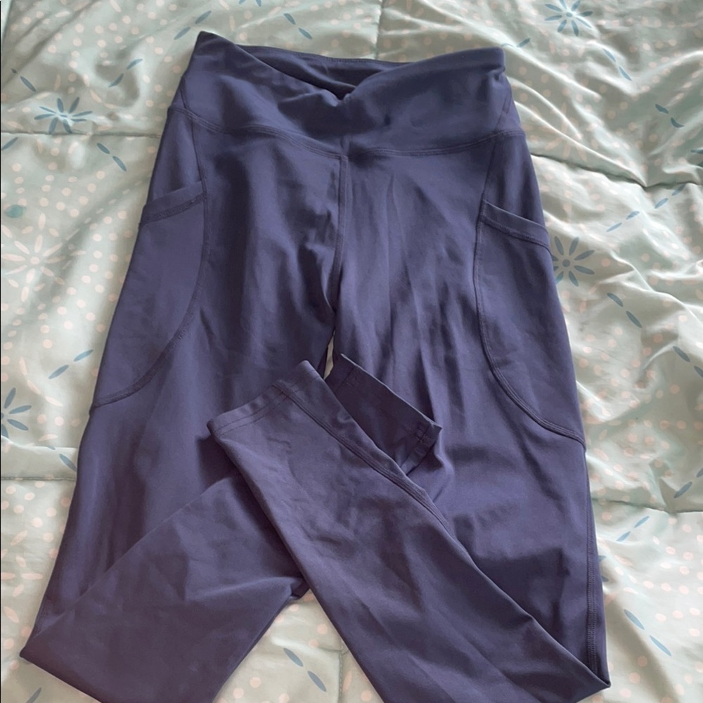 SHEIN Blue Leggings for Active Comfort (Size: S)